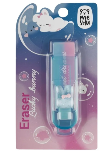 MESHU ластик lucky bunny 9*2*2cм ПВХ